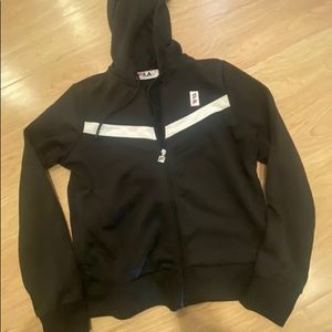FILA VINTAGE PELOTON TRACK JACKET SIZE L